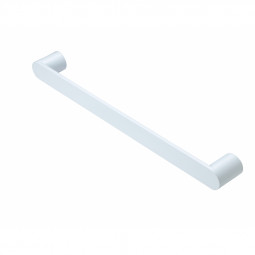 Heirloom Strata Annex Single Bar Towel Warmer 632mm - Matte White