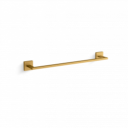 Kohler Square 18" Towel Bar - Brushed Moderne Brass