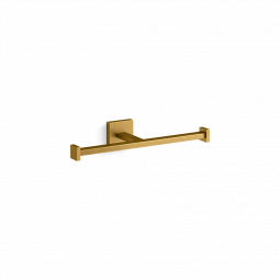 Kohler Square Double Toilet Paper Holder - Brushed Moderne Brass