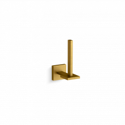 Kohler Square Vertical Toilet Paper Holder - Brushed Moderne Brass
