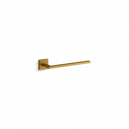 Kohler Square Towel Arm - Brushed Moderne Brass
