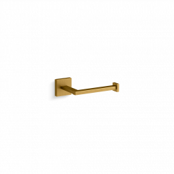Kohler Square Toilet Paper Holder - Brushed Moderne Brass