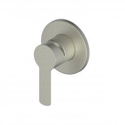 Greens Tapware Astro II Shower Mixer Mains Pressure With Round Plate - Brushed Nickel