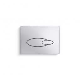 Kohler Oval Flush Plate - Chrome