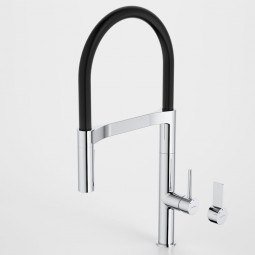 Caroma Liano II Pull Down Sink Mixer with Dual Spray - Chrome