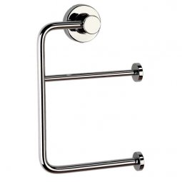 Robertson Project Toilet Roll Holder Double - Chrome