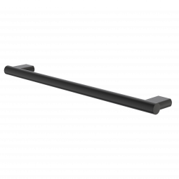 Caroma Opal Support Rail 600mm Straight - Matte Black