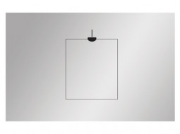 St Michel Solo Simple Mirror 1400 & 1 x Demister pad