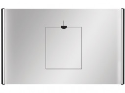 St Michel Solo Simple Mirror 1400 & 1 x Demister & Kobi LED
