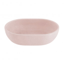 Robertson Elementi Bare Concrete Vessel Basin, Prego Oval - Pink