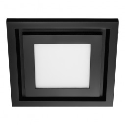 Manrose Contour LED Fascia Square - Black