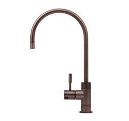 Puretec Gooseneck DFU Colour Series Designer Filter Faucet - Brushed Bronze