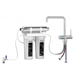 Puretec Undersink UV Water Filter System with Tripla T5 LED Mixer Tap 
