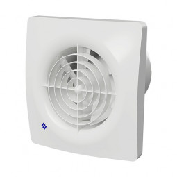 Manrose Quiet 125mm Wall/Ceiling Bathroom Fan with Humidity Control