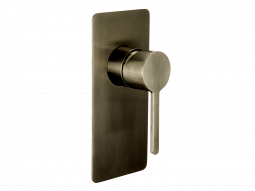 Waterware Loft Shower/Bath Mixer Gun Metal