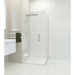 Crest Showers Ava Hinged Door Shower - Centre Waste