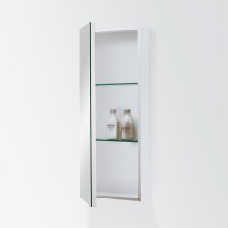 VCBC Mirror Unit 300 - 1 Door, 2 Shelves