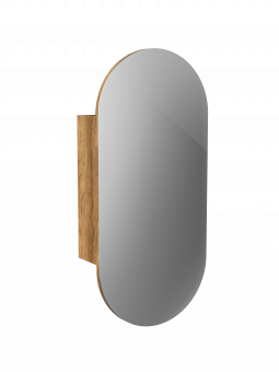 Newtech Figura Pill Mirror Cabinet 450mm