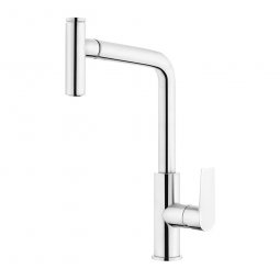 Voda Olympia High Rise Pullout Sink Mixer - Chrome