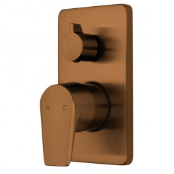 Voda Olympia Diverter Shower Mixer - Brushed Copper (PVD)
