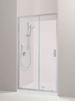 Englefield Valencia Elite Alcove Sliding Shower, Acrylic - 1200 x 900mm