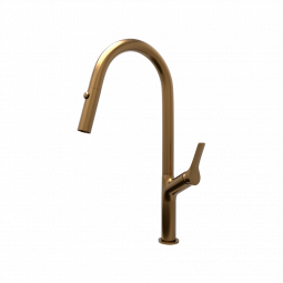 Waterware Muse Extractable Kitchen Mixer Brushed Copper