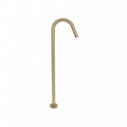 Waterware Scarab Floor Mounted Bath Spout Brushed Gold
