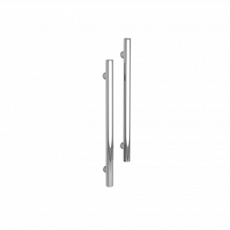 Waterware Towel Rail Vertical Single Bar Round 12V 850mm Chrome