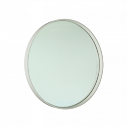 Waterware 700mm Round Mirror Gloss White