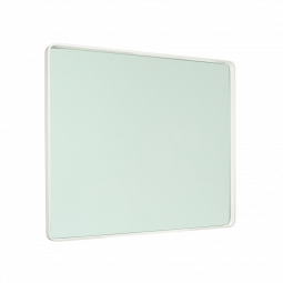 Waterware 900 x 1000mm Square Mirror Gloss White