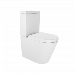 Waterware Vivo Toilet Suite with Thick Seat Gloss White