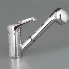 Aquatica Eco-Smarte Sink Mixer with Pullout Spray