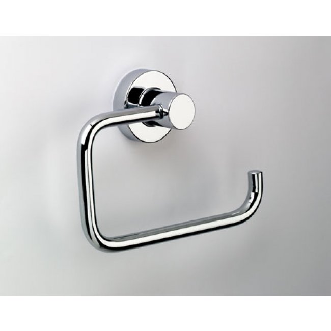 Robertson Project Toilet Roll Holder, No Lid - Chrome