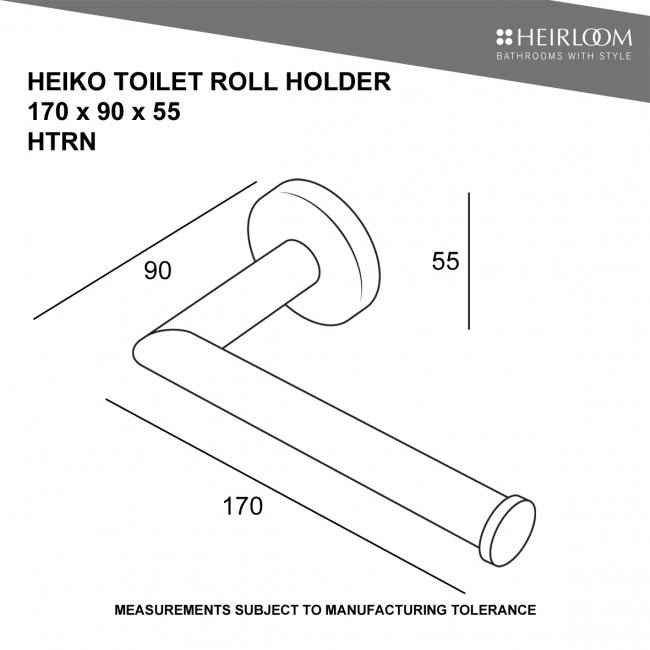 Heirloom Heiko Toilet Roll Holder