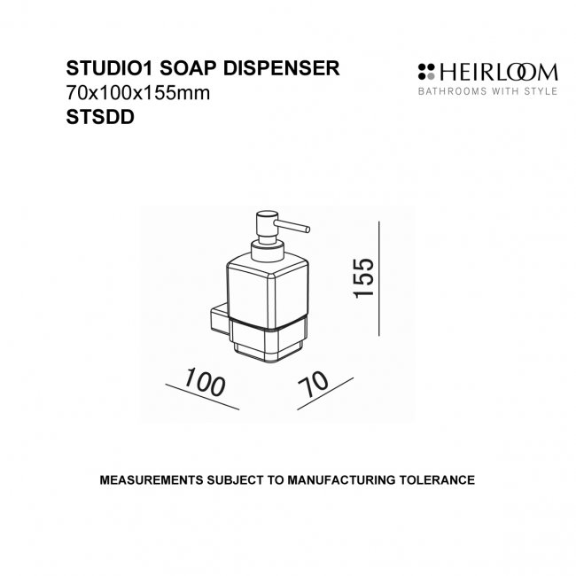 Heirloom Studio 1 Soap Dispenser