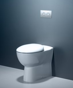 Caroma Leda Wall Faced Invisi Series II® Toilet Suite