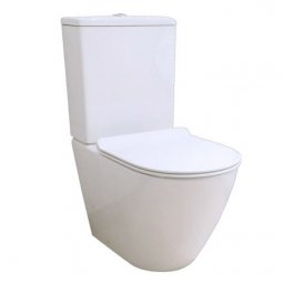 Robertson Parisi Ellisse MK II CC BTW Toilet Suite with Soft Close Seat