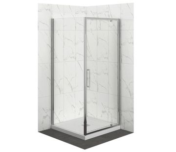 Elementi 2-Sided Corner Tile Shower