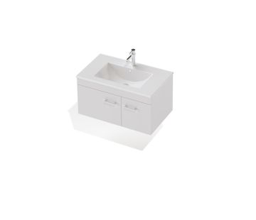 Riva Wall 750 1 Door, 1 Drawer