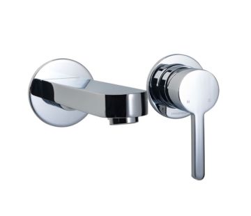 Studio Wall Mount Basin Mixer Pin Lever