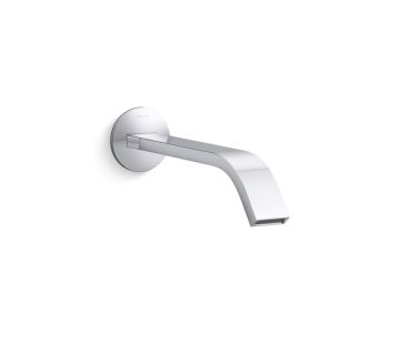 Components Wall Mount Basin Spout, Ribbon