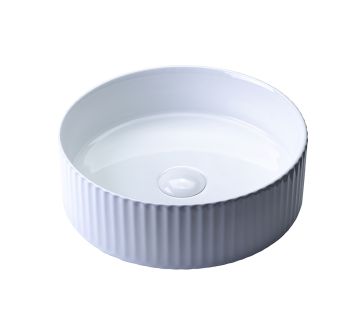Kolor Radial 360 Fluted Countertop Basin