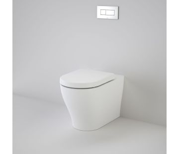 Luna Cleanflush Invisi Series II Wall Faced Toilet Suite 