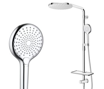 Splash Lux Column Shower Bottom Inlet 3 Function