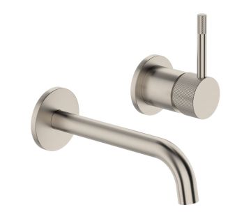 Uno Etch Wall Mounted Bath Mixer