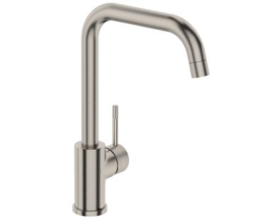 Uno Etch Square Kitchen Mixer