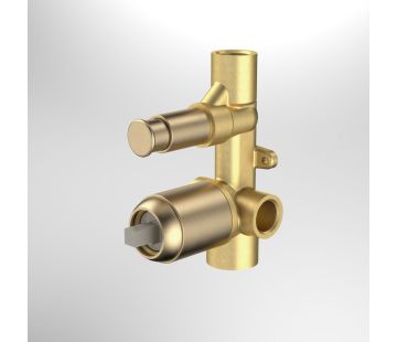 Luna Bath/Shower Mixer with Diverter Body Kit