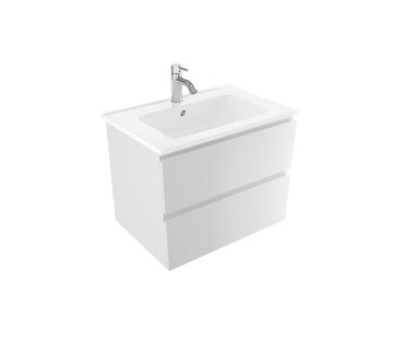 Evolve Wall Hung Vanity 600, 2 Drawers