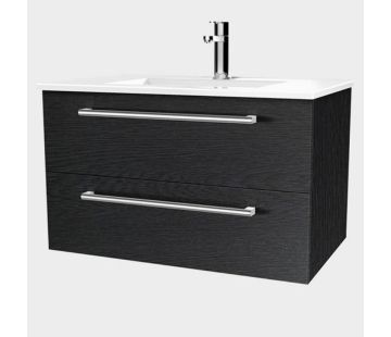 Zara 750 Wall-Hung Vanity, 2 Drawers