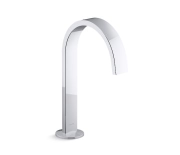 Components Hob Mount Bath Spout, Ribbon